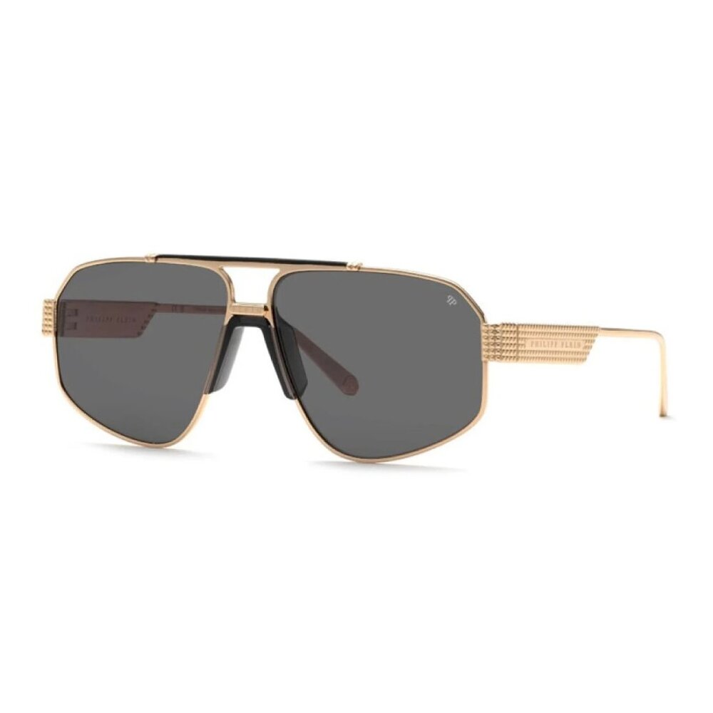 NEW PHILIPP PLEIN SUNGLASSES, GOLD MEN EYEWEAR SPP106M 0302